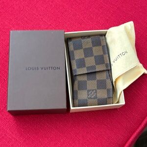 Louis Vuitton Brown Damier cigarette case